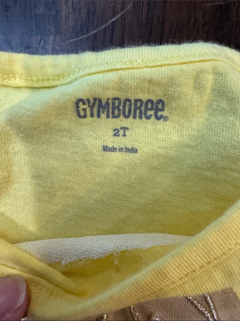 Gymboree yellow sleeveless